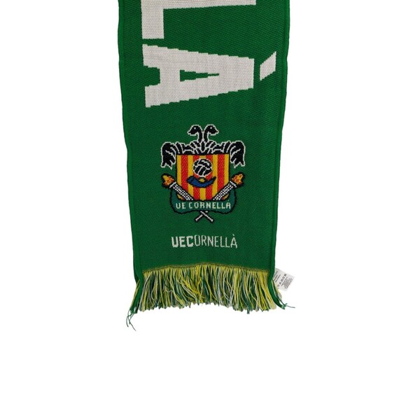 U.E. Cornella Fan FC Football Soccer Scarf Bufanda Futbol NEW OEKO-TEX - Picture 3 of 8